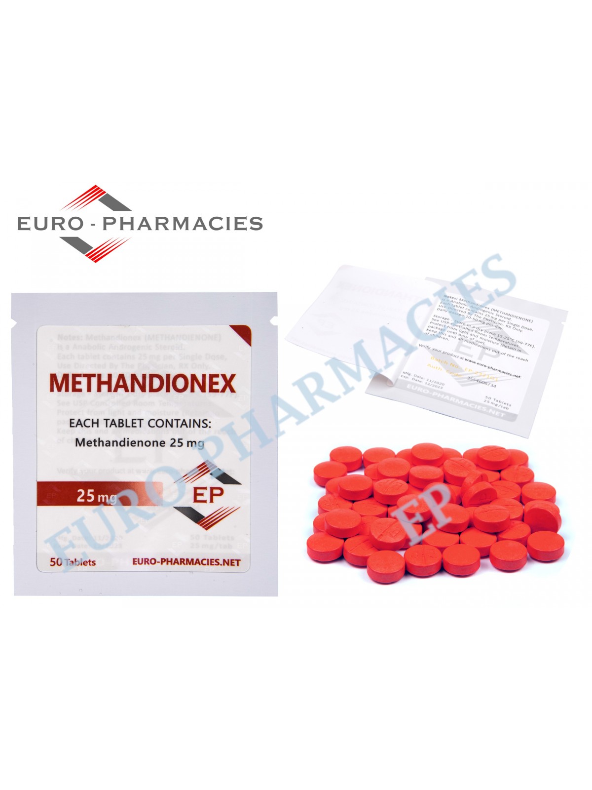 Methandionex (Dianabol) - 25mg/tab Euro Pharmacies