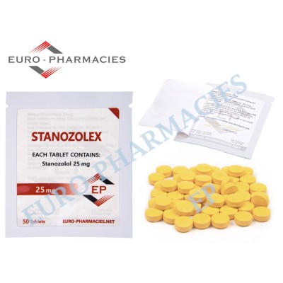 Stanozolex (Winstrol) - 25mg/tab 50 Tabs/bag Euro-Pharmacies - USA