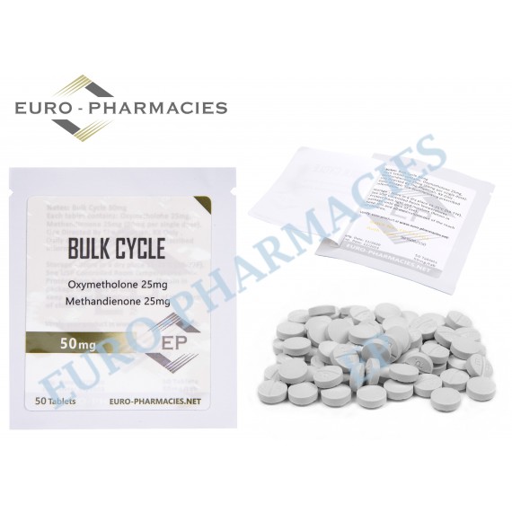Bulk Cycle ( D-bol 25mg + Drol 25mg ) - 50mg/tab 50 Tabs/bag Euro-Pharmacies GOLD- USA