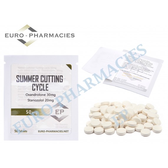 Summer Cutting cycle ( 20 mg winstrol + 30mg anavar)-50mg/tab 50 Tabs/bag Euro-Pharmacies  GOLD- USA