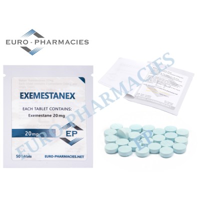 Exemestanex ( Aromasin) - 20mg/tab, 50 pills/bag - Euro-Pharmacies
