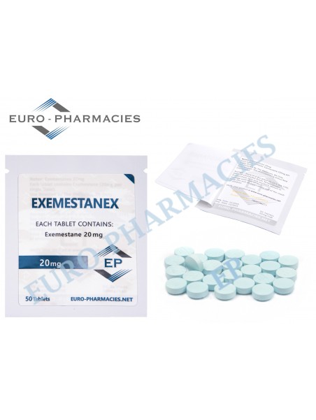 Exemestanex ( Aromasin) - 20mg/tab, 50 pills/bag - Euro-Pharmacies