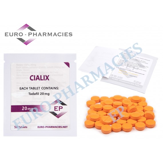 Cialix  (Tadalafil) - 20mg/tab Euro-Pharmacies