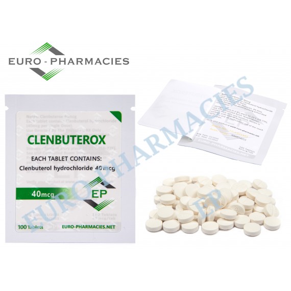 Clenbuterox (Clenbuterol) - 40mcg/tab Euro-Pharmacies