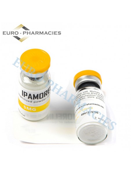 Ipamorelin 5mg - EP + Bacteriostatic Water- 0.9% 2ml/vial EP