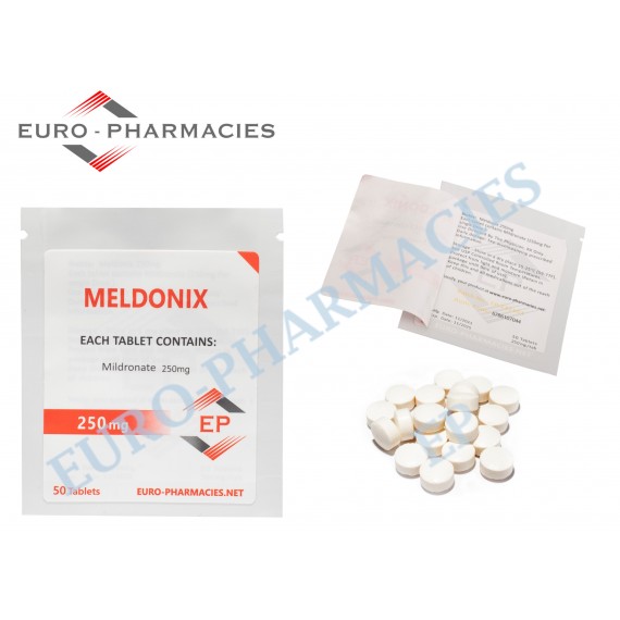 Meldonix (Meldonium) 250mg/tab 50 tabs/bag Euro-Pharmacies