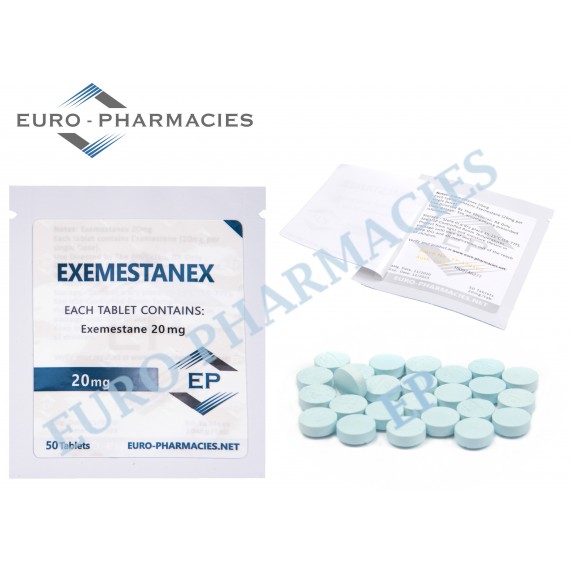 AROMASIN - 20mg/tab 50 Tabs/bag Euro-Pharmacies - USA