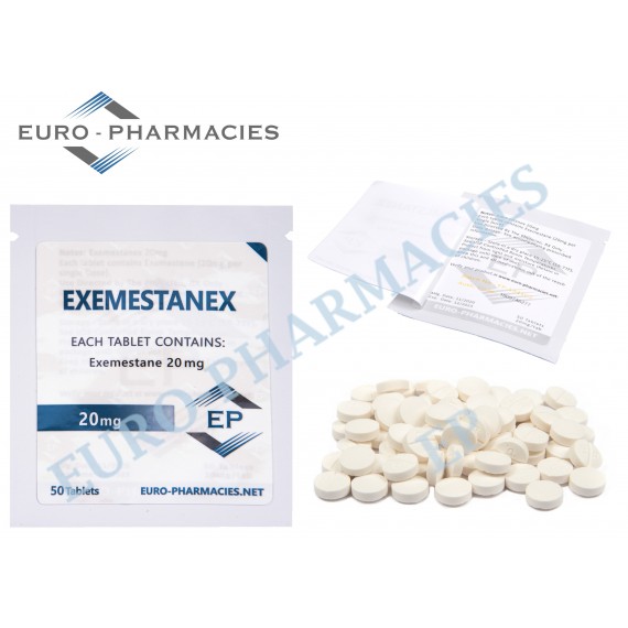 AROMASIN - 20mg/tab 50 Tabs/bag Euro-Pharmacies - USA