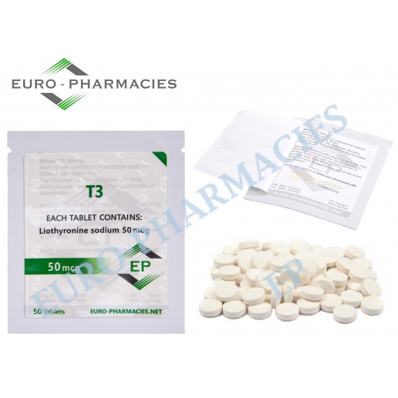 CYTOMEL T3 - 50mcg/tab 50 Tabs/bag Euro-Pharmacies - USA