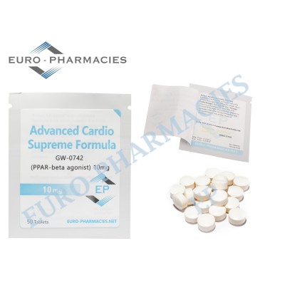 Advanced Cardio (Cardarine 2.0) - 10mg/tab, 50 pills/bag - Euro-Pharmacies