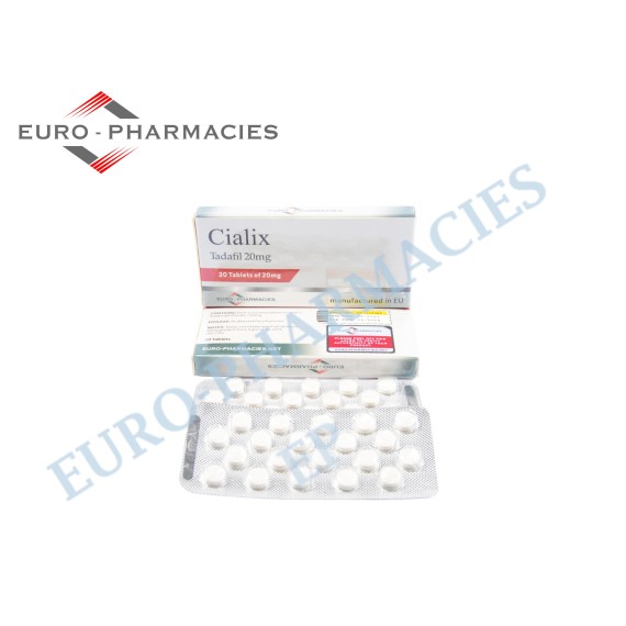 Cialix (Tadafil) - 20mg/tab -20 pills/blister - Euro-Pharmacies