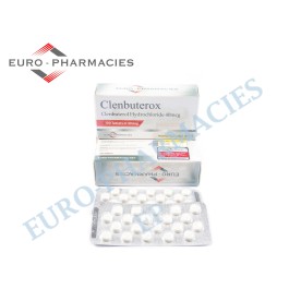 Clenbuterox (Clenbuterol) - 40mcg/tab -100 pills/blister - Euro-Pharmacies