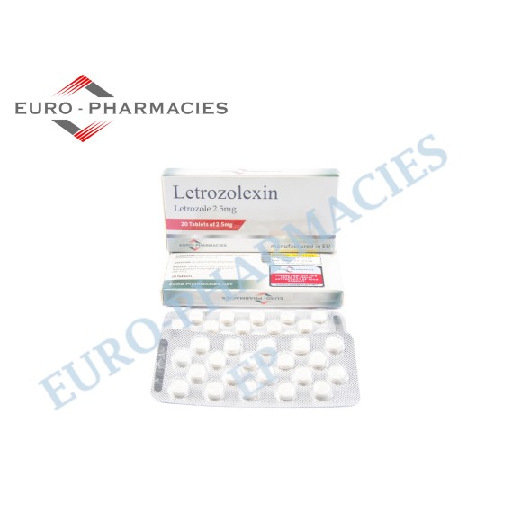 Letrozolexin (Letrozole)- 2.5 mg/tab -20 pills/blister - Euro-Pharmacies