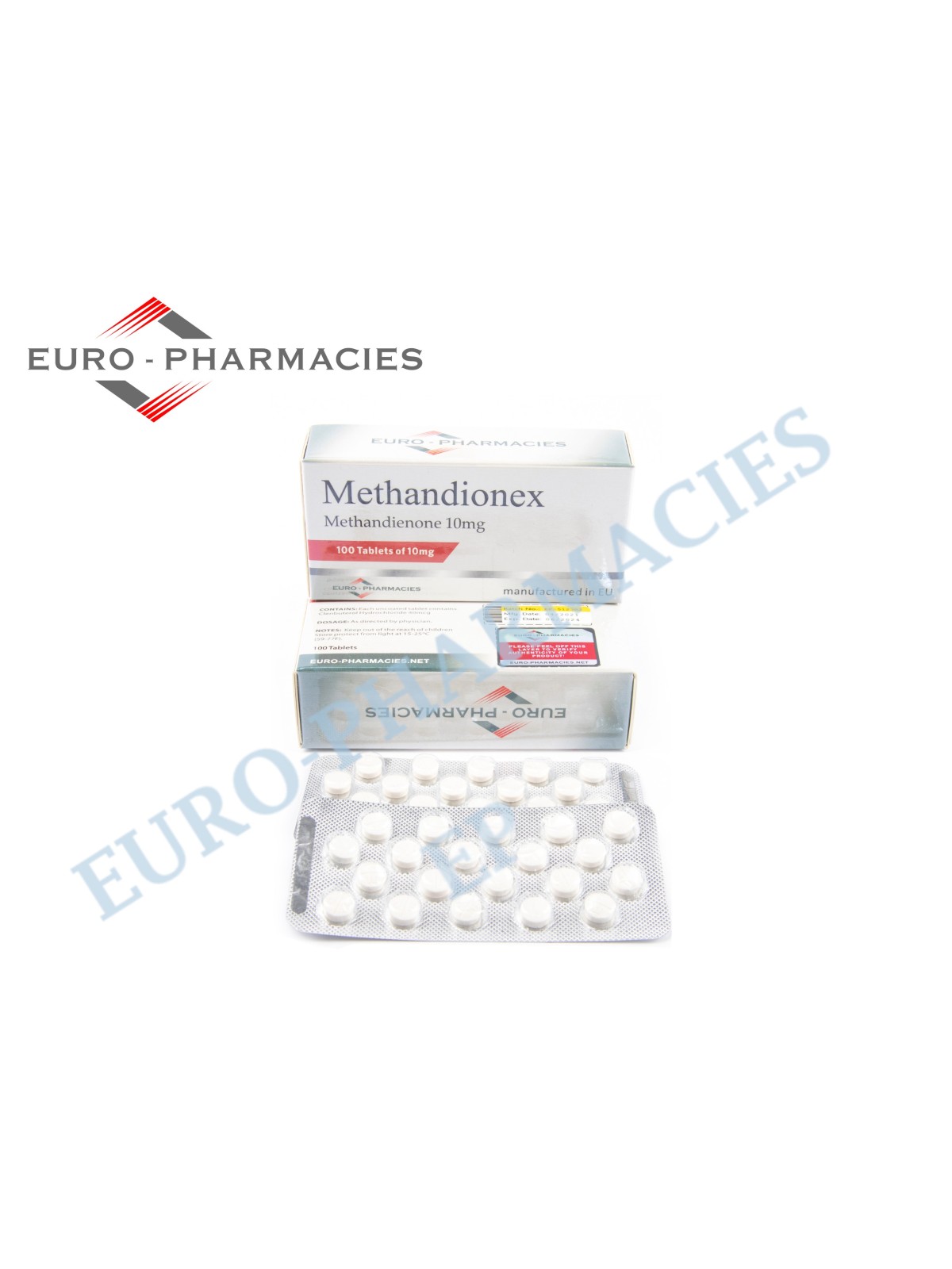 Methandionex 10 (Dianabol) - 10mg/tab -100 pills/blister - Euro-Pharmacies