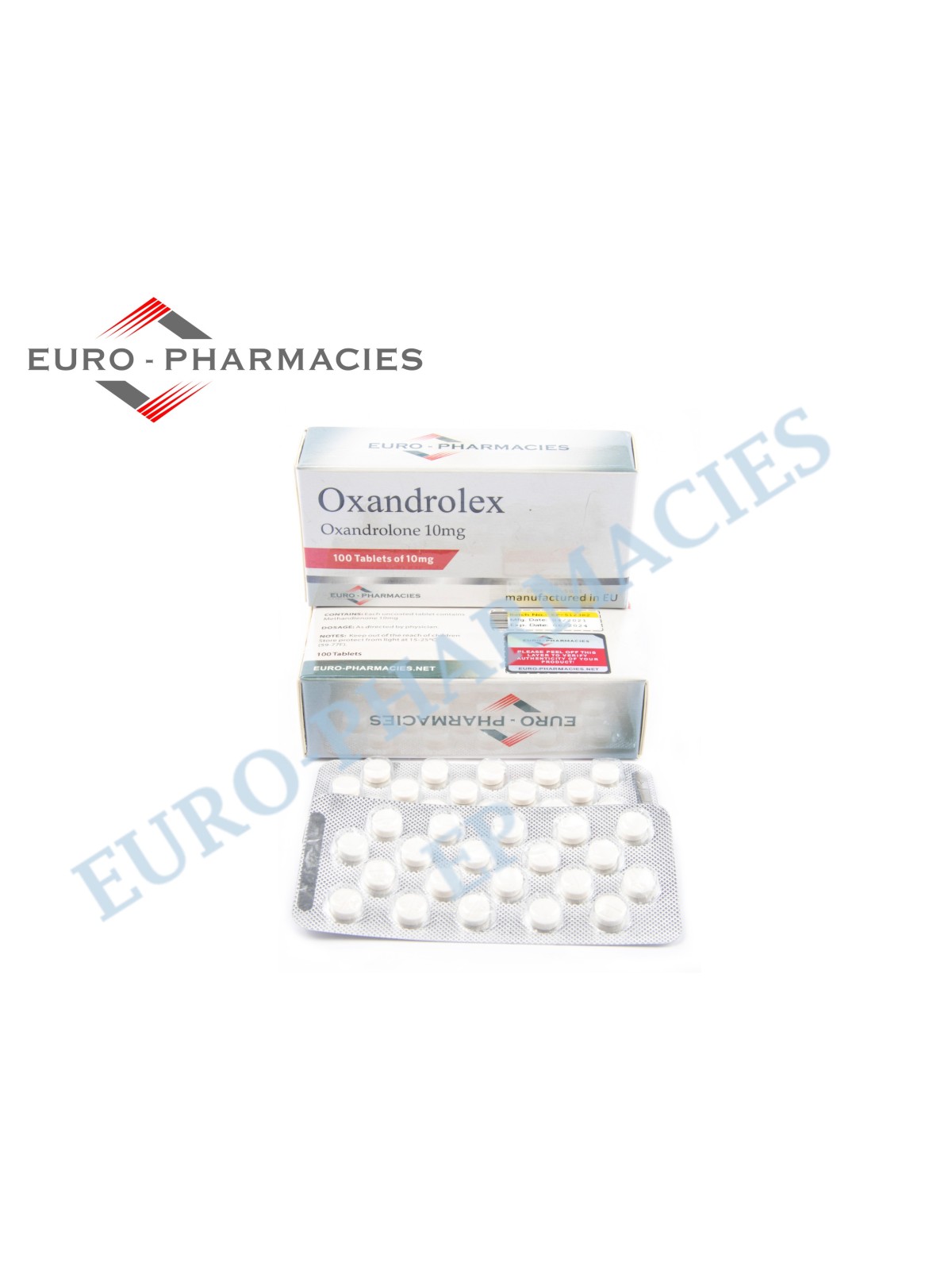 Oxandrolex 10 (Anavar) - 10mg/tab -100 pills/blister - Euro-Pharmacies