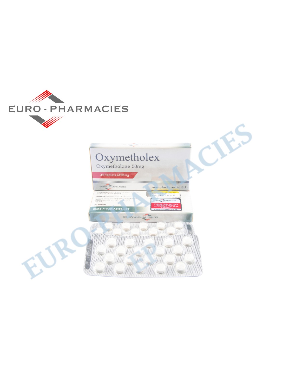 Oxymetholex 10 (Anadrol) - 50mg/tab -40 pills/blister - Euro-Pharmacies