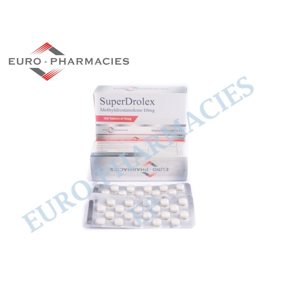 Superdrolex (Methyldrostanolone) - 10mg/tab -100 pills/blister - Euro-Pharmacies