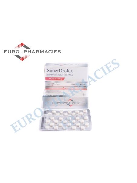 Superdrolex (Methyldrostanolone) - 10mg/tab -100 pills/blister - Euro-Pharmacies