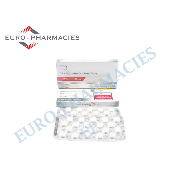 T3 - 50mcg/tab -20 pills/blister - Euro-Pharmacies