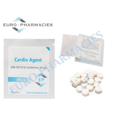 Cardio Agent (Cardarine) - 20mg/tab - 50 tab - Euro-Pharmacies