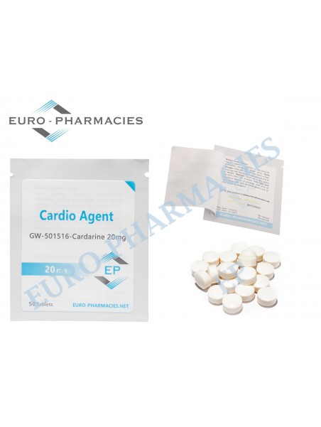 Cardio Agent (GW501516) - 20mg/tab - 50 tab - Euro-Pharmacies