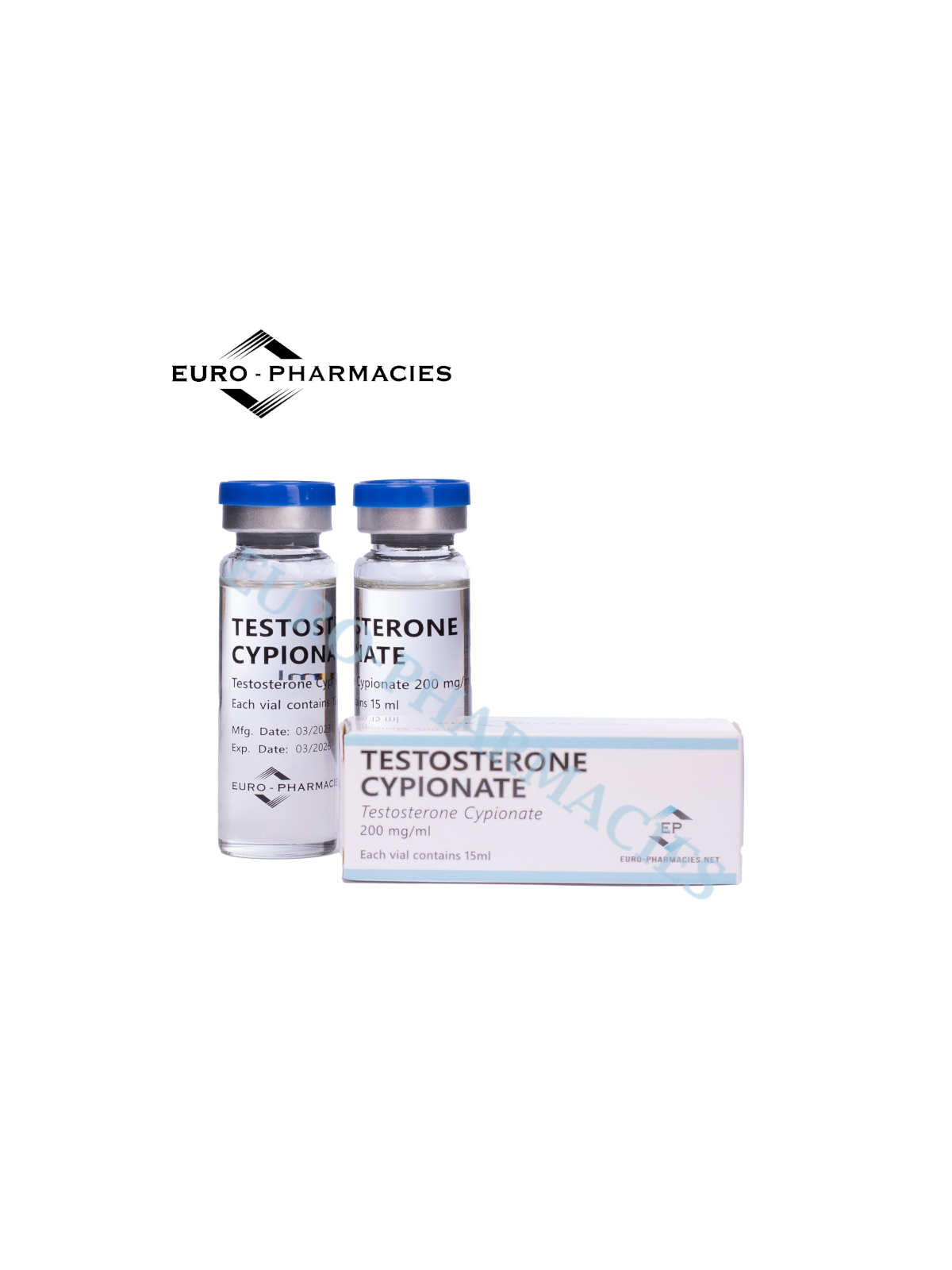 Testosterone Cypionate - 200mg/ml 15ml/vial