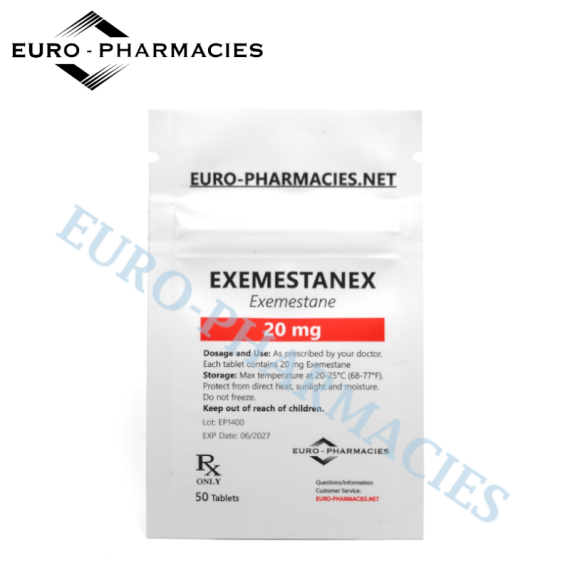 Exemestanex (Aromasin) - 20mg/tab, 50 pills/bag - Euro-Pharmacies