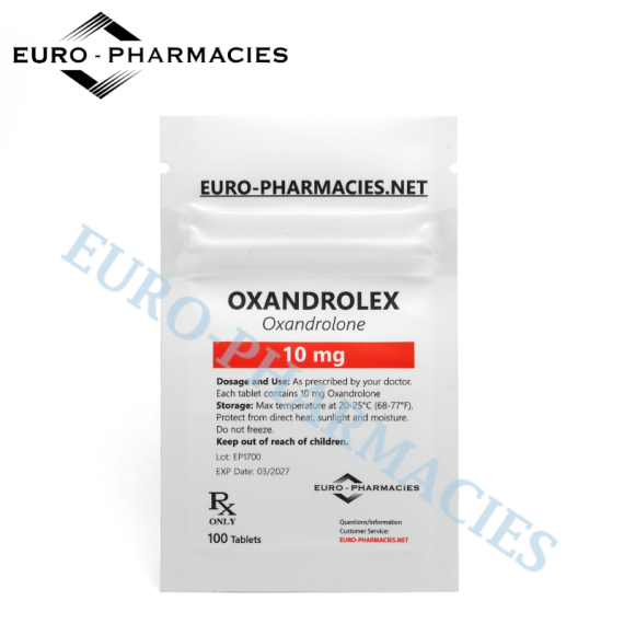 Oxandrolex  (Anavar) - 10mg/tab, 100 pills/bag - Euro-Pharmacies