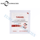 Turaxel 25 (Turanabol) - 25mg/tab, 50 pills/bag - Euro-Pharmacies - USA