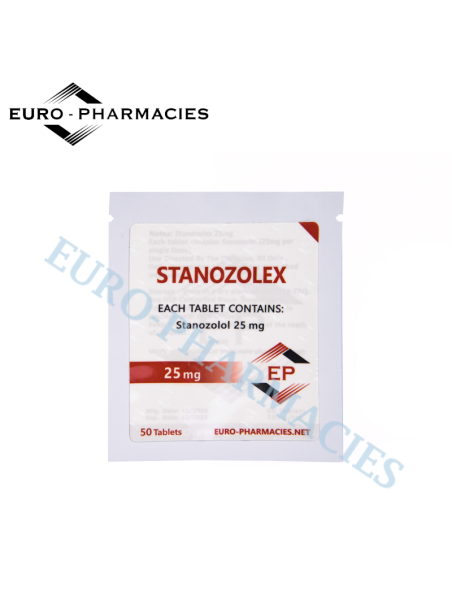 Stanozolex 25 (Winstrol) - 25mg/tab, 50 pills/bag - Euro-Pharmacies