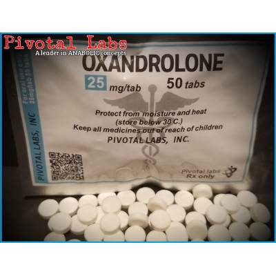 OXANDROLONE (Anavar) - 25mgtab 50 Tabs/bag - PIVOTAL - USA